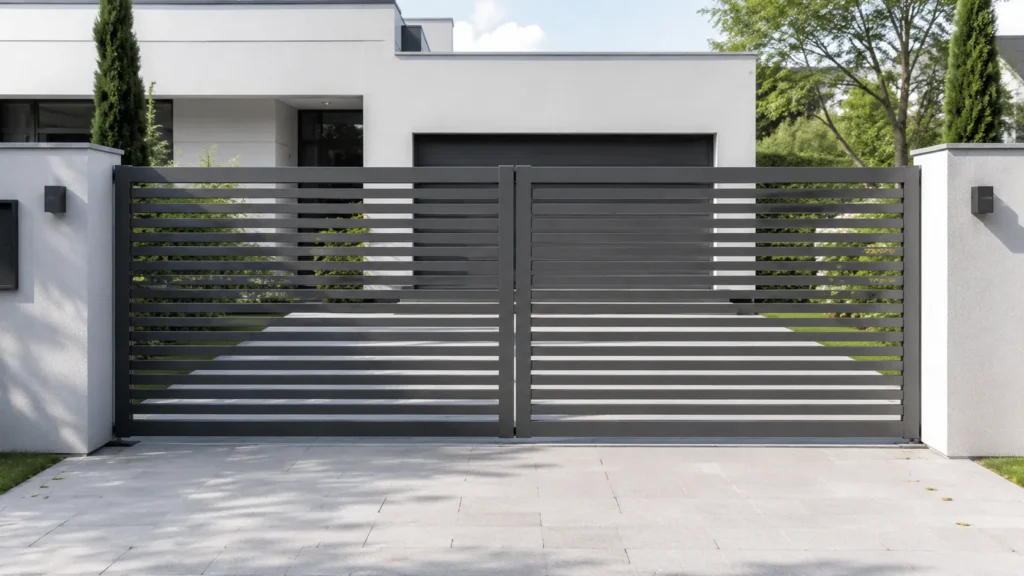 construcción de portones de aluminio en mérida