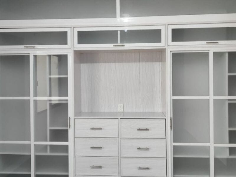 Fabricación de Closets y armarios de aluminio en Mérida