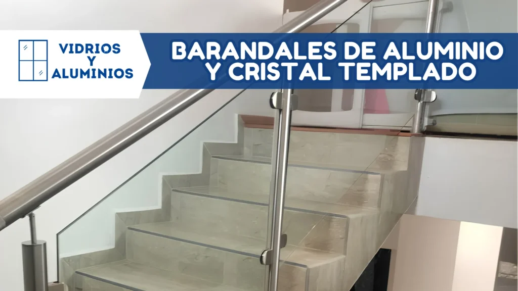 barandales de aluminio y cristal en Mérida